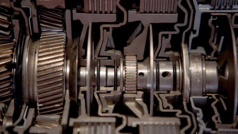 Illustration for article titled Inside a Transmission - Photos of the black magic and the METAL